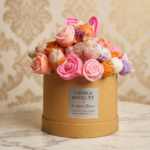 Loveheart Candle Bouquet