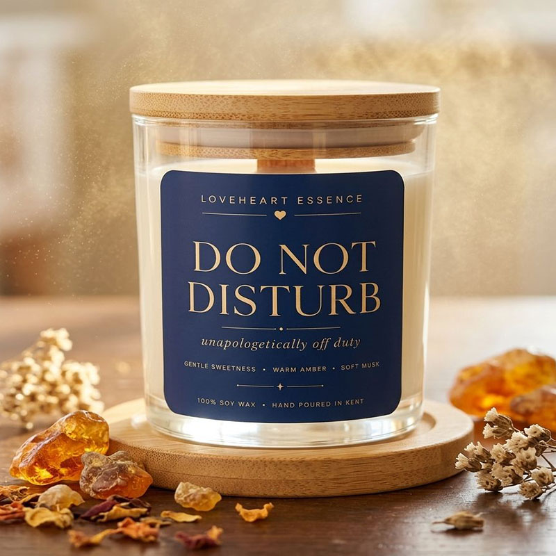 Do Not Disturb Soy wax candle