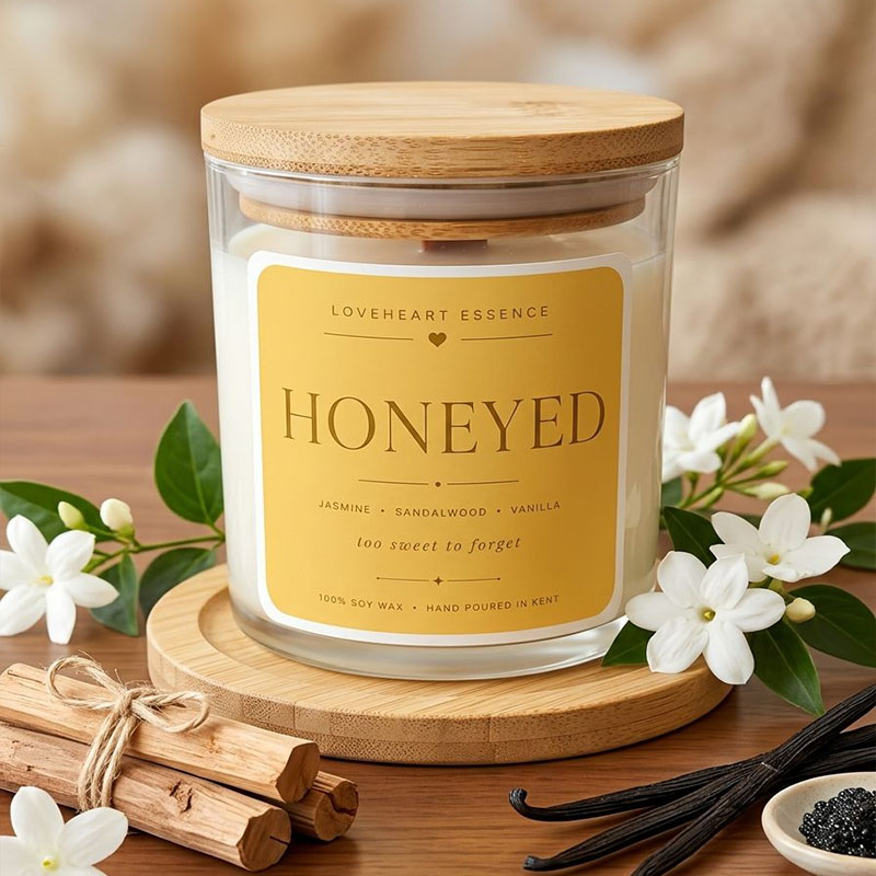 Honeyed Soy wax candle