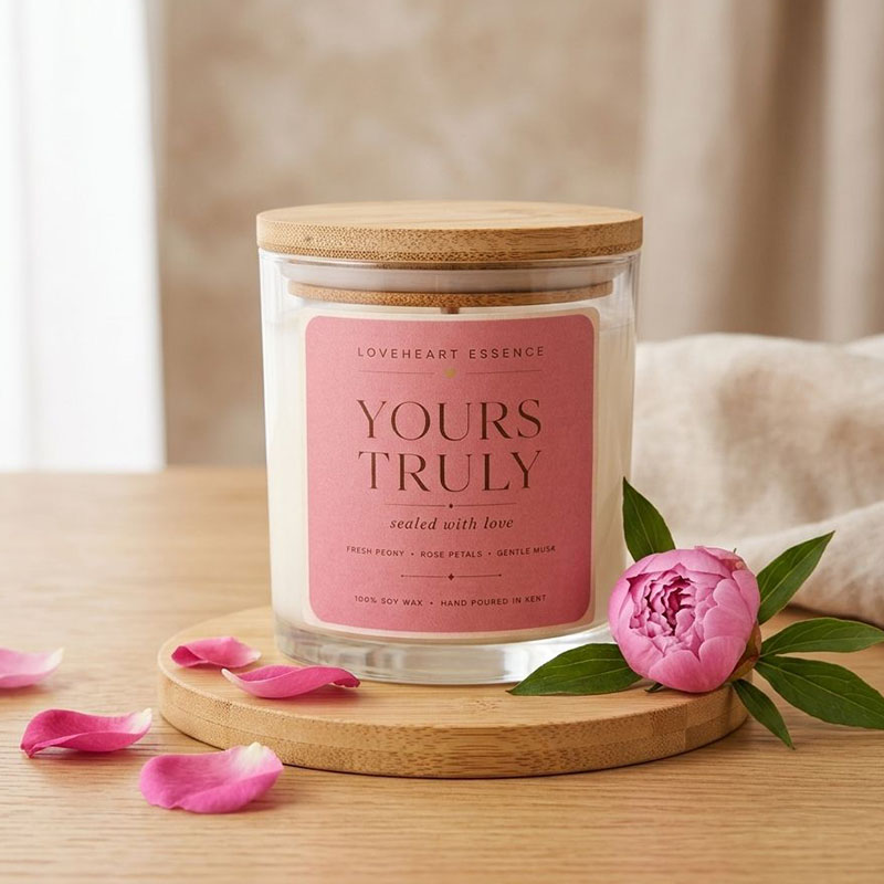 Yours Truly Soy wax candle
